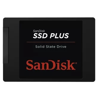 Sandisk Plus/480GB/SSD/2.5"/SATA/Negru/3R