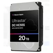 WD Ultrastar DC HC555/20TB/HDD/3.5"/SATA/M.2 SATA/7200 RPM/Argintiu/5R