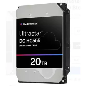 WD Ultrastar DC HC555/20TB/HDD/3.5"/SATA/M.2 SATA/7200 RPM/Argintiu/5R WD Ultrastar DC HC555/20TB/HDD/3.5"/SATA/M.2 SATA/7200 RPM/Argintiu/5R