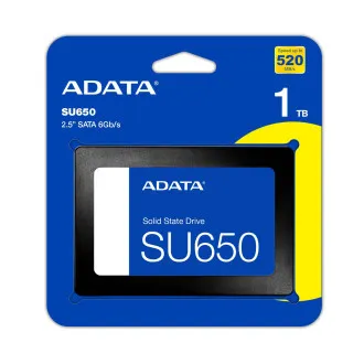 ADATA SU650/1TB/SSD/2.5"/SATA/3R ADATA SU650/1TB/SSD/2.5"/SATA/3R