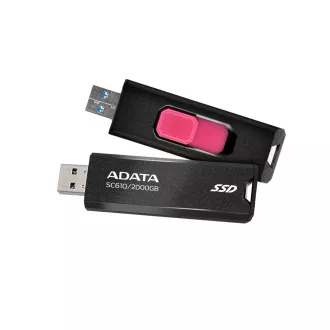 ADATA SC610/2TB/SSD/Extern/Negru/5R
