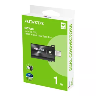 ADATA SC730/1TB/SSD/Extern/Negru/5R