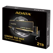 ADATA LEGEND 960 MAX/2TB/SSD/M.2 NVMe/Negru/radiator/5R