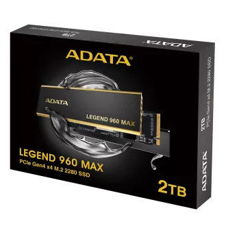 ADATA LEGEND 960 MAX/2TB/SSD/M.2 NVMe/Negru/radiator/5R