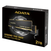 ADATA LEGEND 960 MAX/2TB/SSD/M.2 NVMe/Negru/radiator/5R