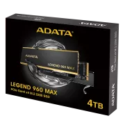 ADATA LEGEND 960 MAX/4TB/SSD/M.2 NVMe/Negru/radiator/5R