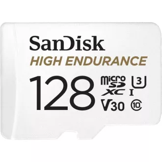 SanDisk High Endurance microSDXC 128GB   adaptor