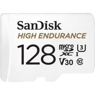 SanDisk High Endurance microSDXC 128GB   adaptor