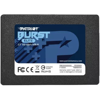 PATRIOT Burst Elite/480GB/SSD/2.5"/SATA/3R PATRIOT Burst Elite/480GB/SSD/2.5"/SATA/3R
