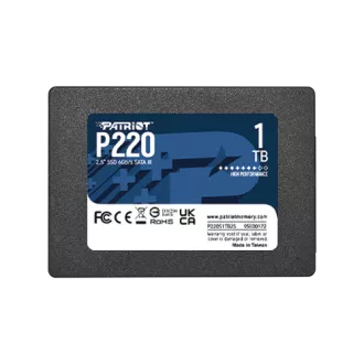PATRIOT P220/1TB/SSD/2.5"/SATA/3R