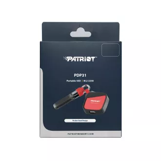 Patriot PDP31/1TB/SSD/Extern/0/Roșu/3R