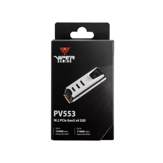 PATRIOT VIPER PV553/2TB/SSD/M.2 NVMe/Silver/radiator/5R