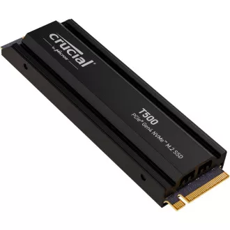Crucial T500/1TB/SSD/M.2 NVMe/negru/radiator/5R Crucial T500/1TB/SSD/M.2 NVMe/negru/radiator/5R