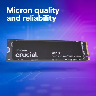 Crucial P510/2TB/SSD/M.2 NVMe/Negru/5R Crucial P510/2TB/SSD/M.2 NVMe/Negru/5R
