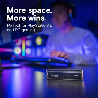 Crucial P510/2TB/SSD/M.2 NVMe/Negru/Radiator/5R