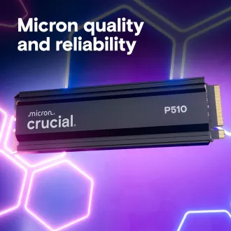 Crucial P510/2TB/SSD/M.2 NVMe/Negru/Radiator/5R