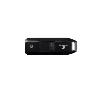Patriot Xporter 3 Slider/64GB/USB 3.2/USB-A/Negru