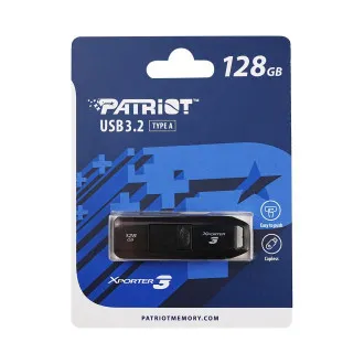 Patriot Xporter 3 Slider/128GB/USB 3.2/USB-A/Negru Patriot Xporter 3 Slider/128GB/USB 3.2/USB-A/Negru