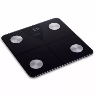 Salente SlimFit, cântar fitness inteligent, diagnosticare personală, Bluetooth, negru