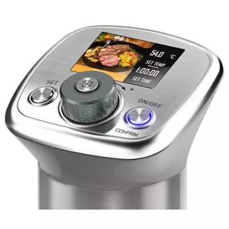 Salente ChefMax, aragaz Sous Vide cu afișaj color, oțel inoxidabil