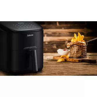 Salente AirFit, friteuza cu aer cald 4 in 1, 3,5 l, negru