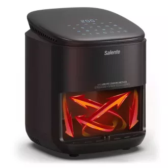 Salente AirFit, friteuza cu aer cald 4 in 1, 3,5 l, negru