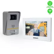 EVOLVEO DoorPhone AP1-2, telefon video cu fir cu aplicatie, alb