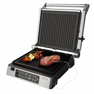 Grătar de contact Salente FlamePro cu sondă de temperatură externă - Utilizat Grătar de contact Salente FlamePro cu sondă de temperatură externă - Utilizat