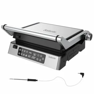 Grătar de contact Salente FlamePro cu sondă de temperatură externă - Utilizat Grătar de contact Salente FlamePro cu sondă de temperatură externă - Utilizat