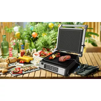 Grătar de contact Salente FlamePro cu sondă de temperatură externă