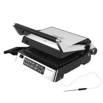 Grătar de contact Salente FlamePro cu sondă de temperatură externă