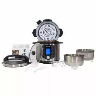 Salente Ario II, oală multifuncțională cu cuptor cu aer cald Salente Ario II, oală multifuncțională cu cuptor cu aer cald