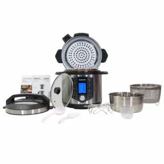Salente Ario II, oală multifuncțională cu cuptor cu aer cald Salente Ario II, oală multifuncțională cu cuptor cu aer cald