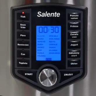 Salente Ario II, oală multifuncțională cu cuptor cu aer cald Salente Ario II, oală multifuncțională cu cuptor cu aer cald
