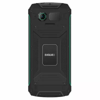 EVOLVEO StrongPhone W4, telefon Dual SIM rezistent la IP68, LCD 2.8", 2500mAh, baterie externă, negru-verde
