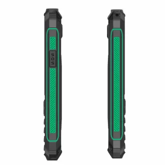 EVOLVEO StrongPhone W4, telefon Dual SIM rezistent la IP68, LCD 2.8", 2500mAh, baterie externă, negru-verde
