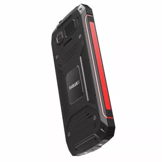 EVOLVEO StrongPhone W4, telefon Dual SIM rezistent la IP68, LCD 2.8", 2500mAh, baterie externă, negru-roșu