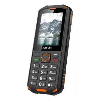 EVOLVEO StrongPhone X5, telefon rezistent la apă, rezistent la apă, Dual SIM, negru-portocaliu EVOLVEO StrongPhone X5, telefon rezistent la apă, rezistent la apă, Dual SIM, negru-portocaliu