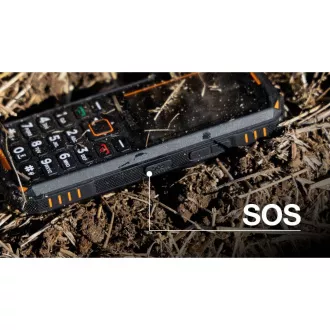 EVOLVEO StrongPhone X5, telefon rezistent la apă, rezistent la apă, Dual SIM, negru-portocaliu EVOLVEO StrongPhone X5, telefon rezistent la apă, rezistent la apă, Dual SIM, negru-portocaliu
