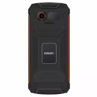 EVOLVEO StrongPhone Z6, telefon rezistent la apă și rezistent la apă Dual SIM, negru-portocaliu - Utilizat