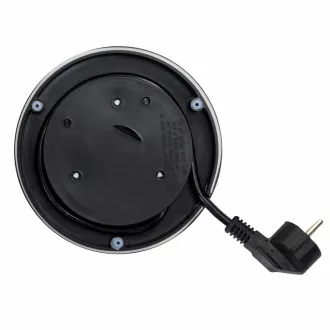 Salente StripeGlass, ceainic electric de 1,8 l, din oțel inoxidabil / sticlă, iluminare din spate roșie
