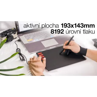 EVOLVEO Grafico T8, tabletă grafică cu opt taste EVOLVEO Grafico T8, tabletă grafică cu opt taste