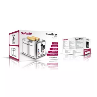 Pâine de pâine Salente ToastMax cu afișaj digital, oțel inoxidabil Pâine de pâine Salente ToastMax cu afișaj digital, oțel inoxidabil