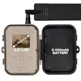 EVOLVEO StrongVision Dual PRO 4G, cameră capcană și cameră de securitate, 4G LTE, cloud/email, 10.000 mAh EVOLVEO StrongVision Dual PRO 4G, cameră capcană și cameră de securitate, 4G LTE, cloud/email, 10.000 mAh