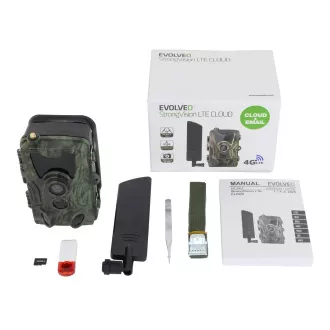 EVOLVEO StrongVision LTE CLOUD, cameră capcană și cameră de securitate, cloud/email, 32GB EVOLVEO StrongVision LTE CLOUD, cameră capcană și cameră de securitate, cloud/email, 32GB