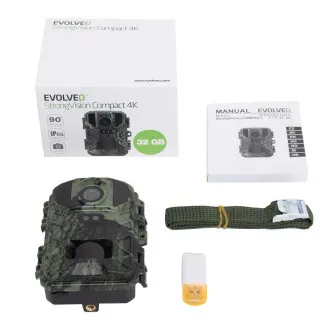 EVOLVEO StrongVision Compact 4K, cameră capcană și cameră time-lapse, 32 GB EVOLVEO StrongVision Compact 4K, cameră capcană și cameră time-lapse, 32 GB