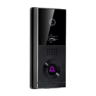 EVOLVEO DoorPhone AHD10, Kit videointerfon WiFi pentru acasă cu control al ușii și RFID, monitor negru de 10"