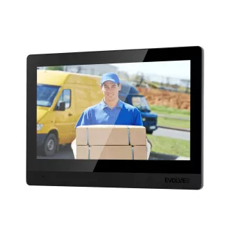 EVOLVEO DoorPhone AHD10, Kit videointerfon WiFi pentru acasă cu control al ușii și RFID, monitor negru de 10"