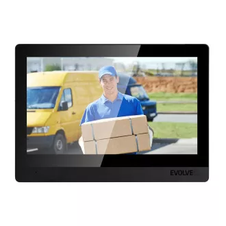 EVOLVEO DoorPhone AHD10, Kit videointerfon WiFi pentru acasă cu control al ușii și RFID, monitor negru de 10"
