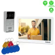 EVOLVEO DoorPhone 10-2W - videointerfon cu 2 fire și aplicație, memorie de 32 GB